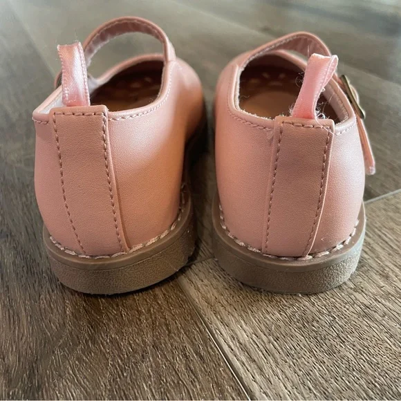 Old Navy Pink Mary Jane Toddler Shoes Size 6T - Picture 5 of 5